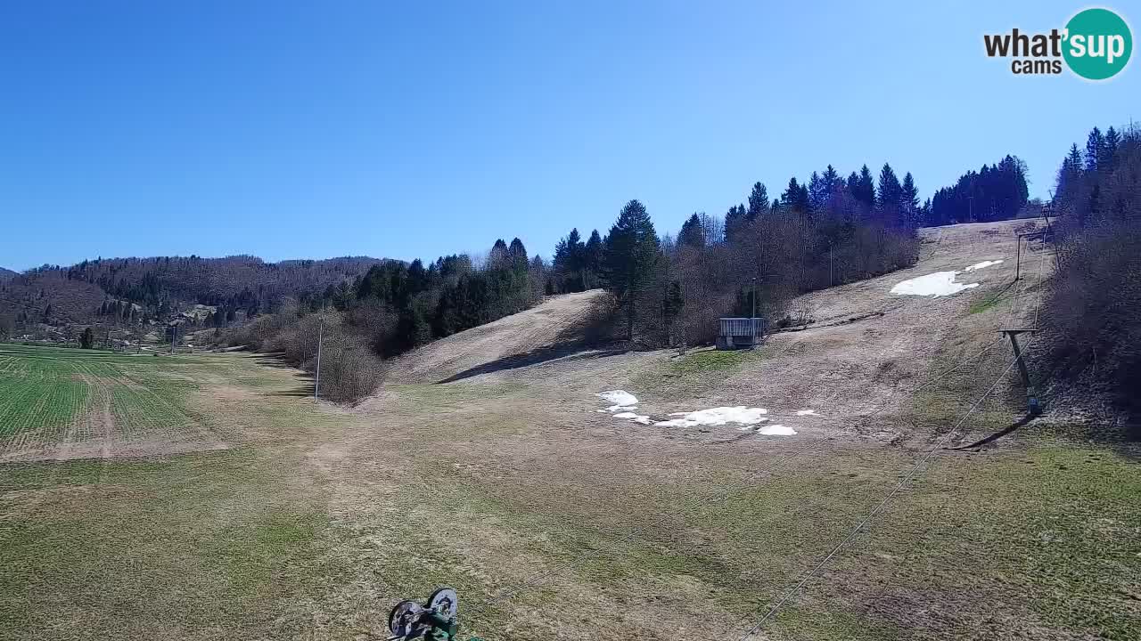 Webcam Smučišče Senožeta – Ski Resort Live View near Bohinj