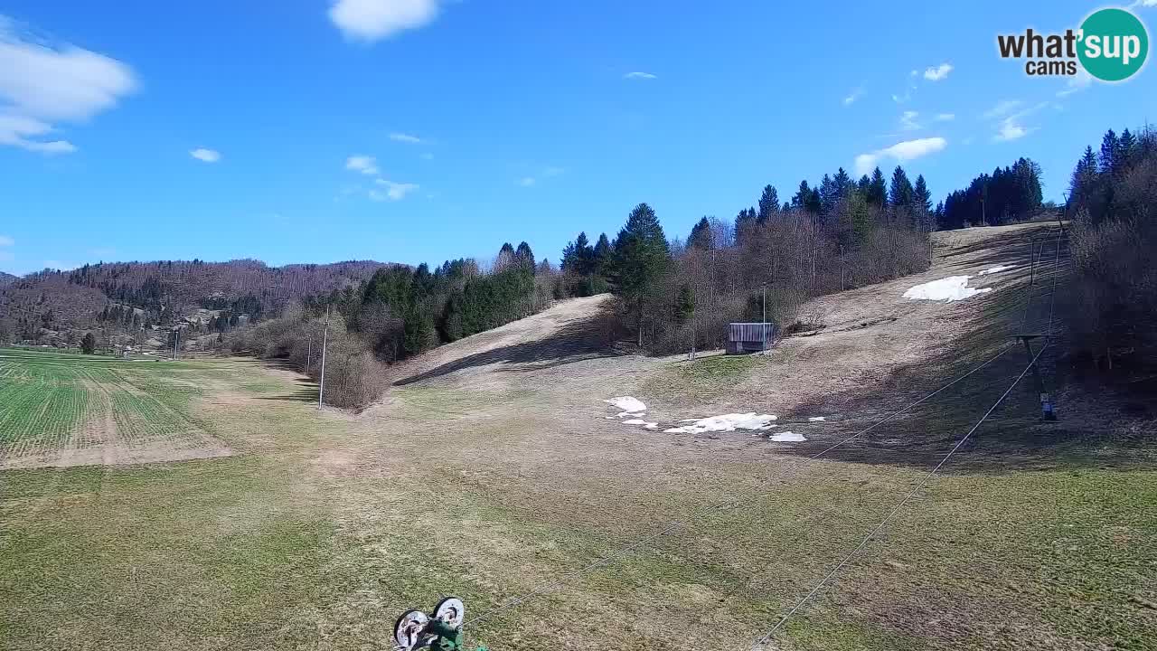 Webcam Smučišče Senožeta – Ski Resort Live View near Bohinj