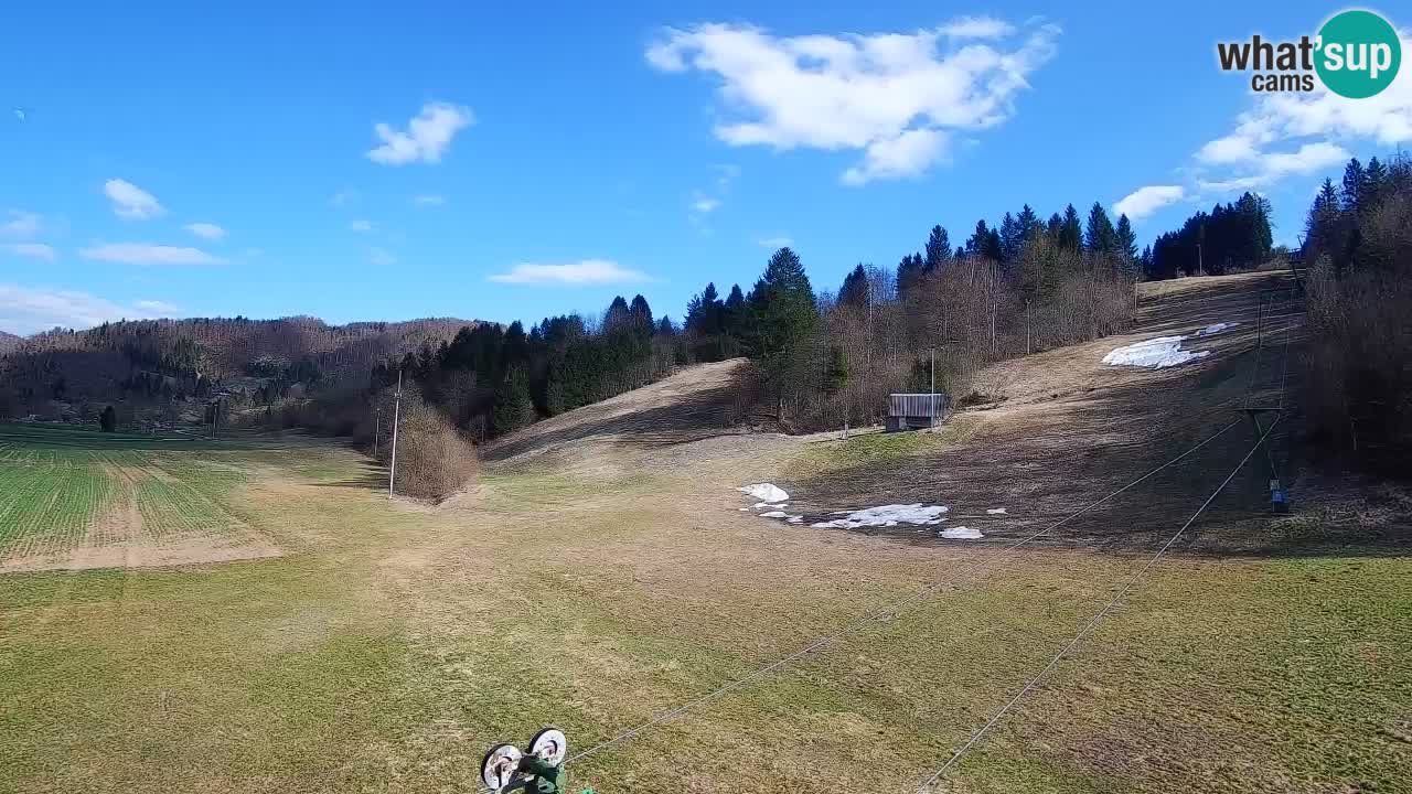 Webcam Smučišče Senožeta – Ski Resort Live View near Bohinj