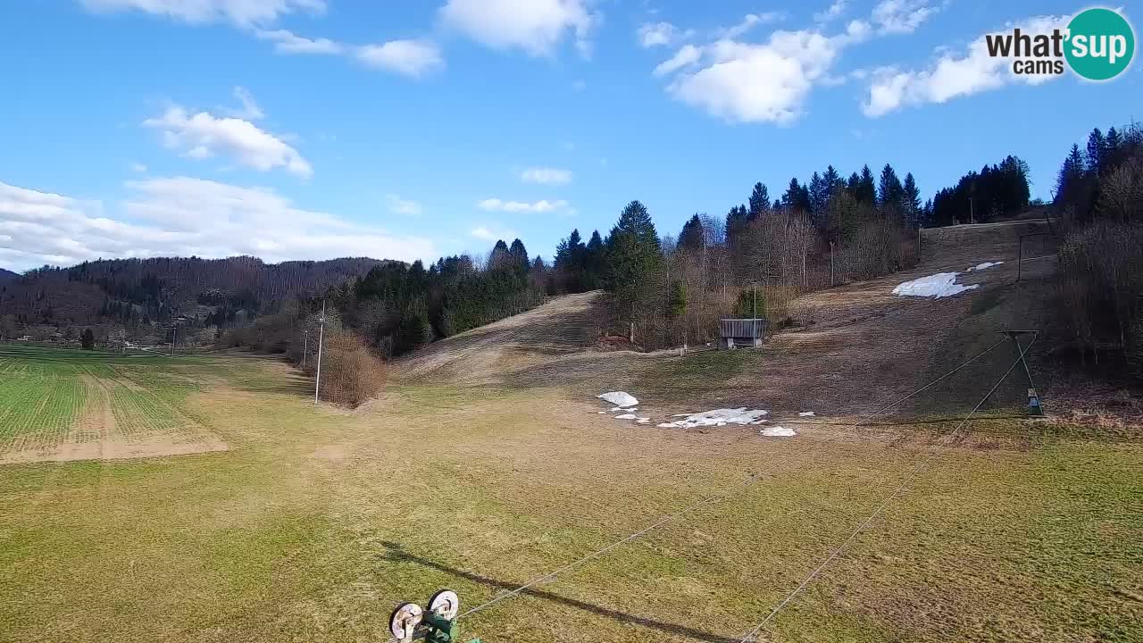 Webcam Smučišče Senožeta – Stazione sciistica a Srednja Vas vicino Bohinj