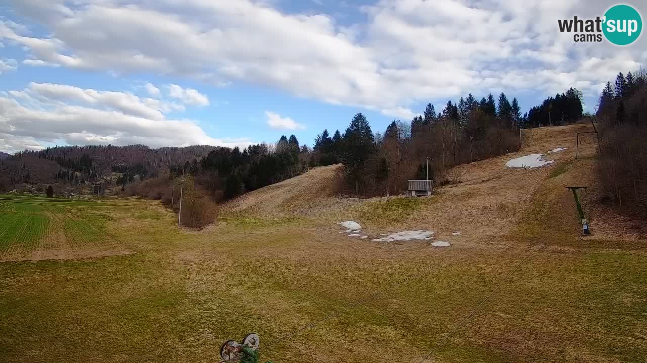 Webcam Smučišče Senožeta – Ski Resort Live View near Bohinj