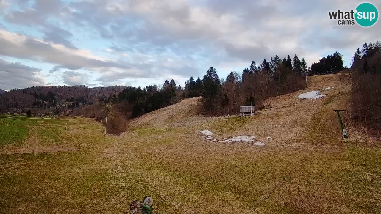 Webcam Smučišče Senožeta – Stazione sciistica a Srednja Vas vicino Bohinj