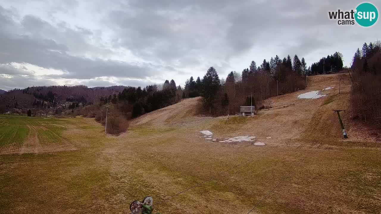 Webcam Smučišče Senožeta – Stazione sciistica a Srednja Vas vicino Bohinj