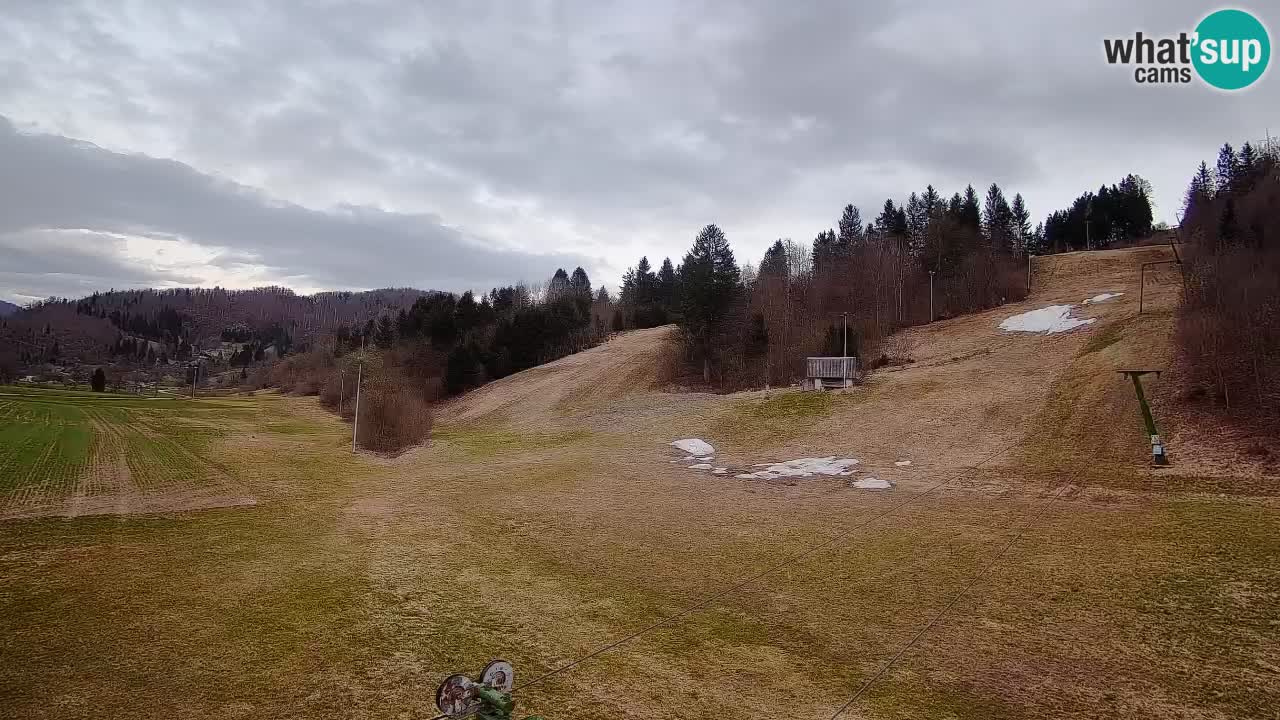 Web kamera Smučišče Senožeta – Skijalište u Srednjoj Vasi kod Bohinja