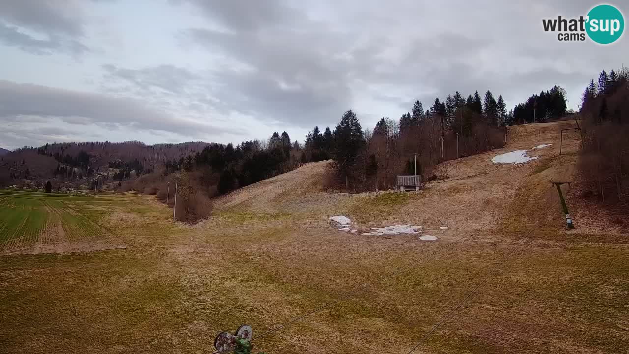 Webcam Smučišče Senožeta – Stazione sciistica a Srednja Vas vicino Bohinj