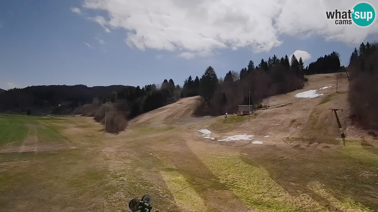 Webcam Smučišče Senožeta – Stazione sciistica a Srednja Vas vicino Bohinj