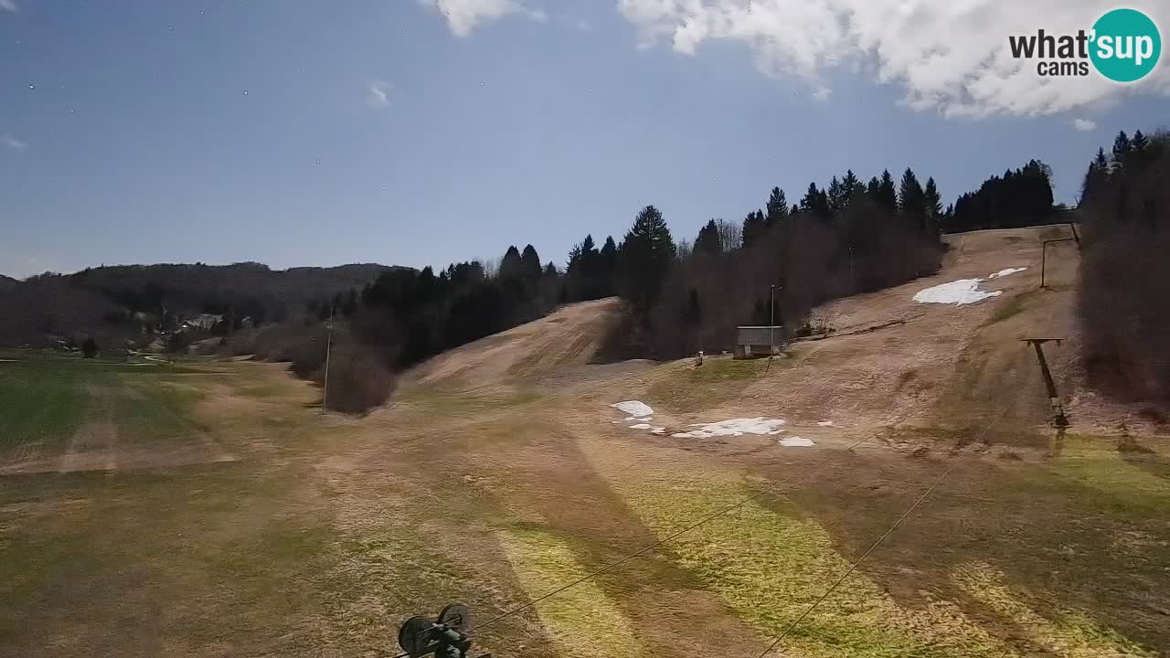 Webcam Smučišče Senožeta – Stazione sciistica a Srednja Vas vicino Bohinj