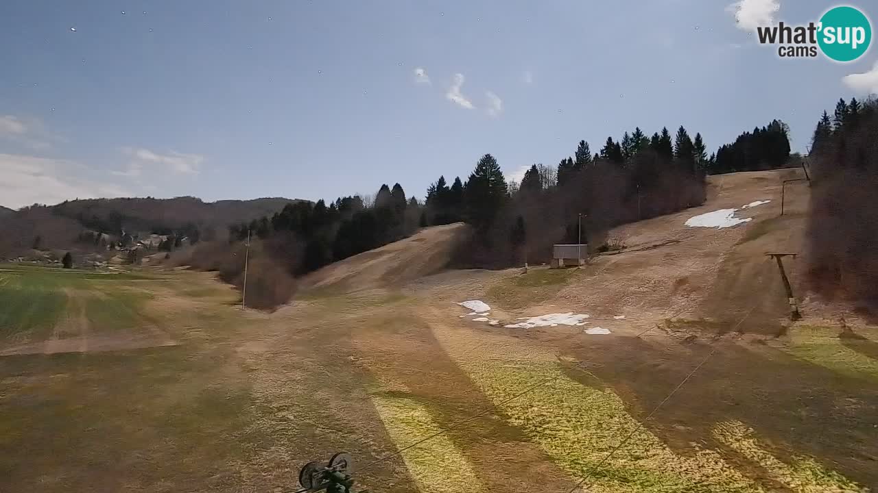 Webcam Smučišče Senožeta – Stazione sciistica a Srednja Vas vicino Bohinj