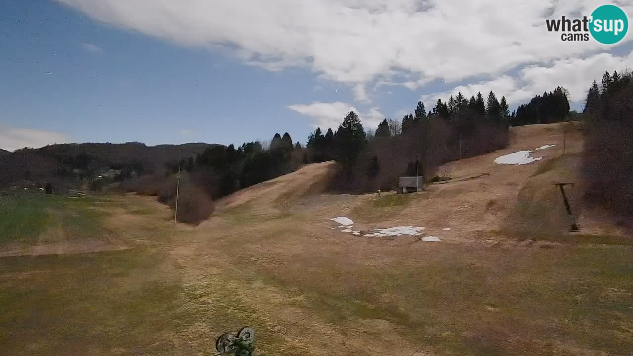 Webcam Smučišče Senožeta – Station de ski à Srednja Vas près de Bohinj