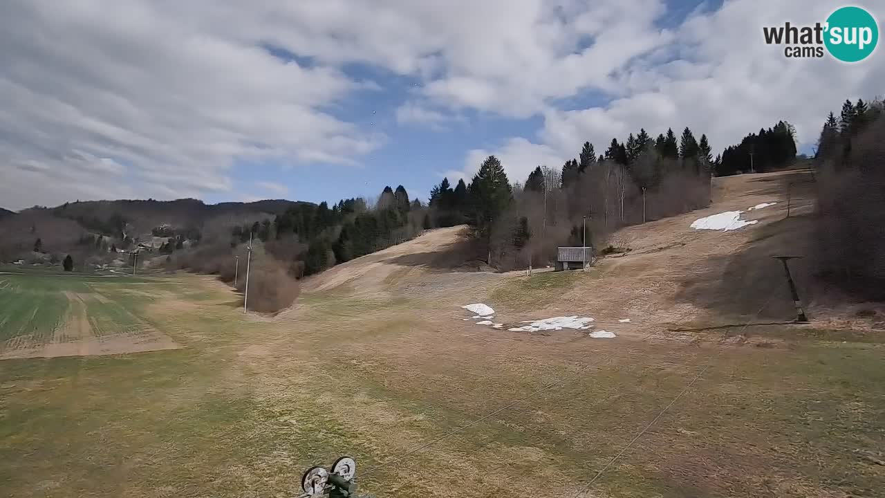 Webcam Smučišče Senožeta – Ski Resort Live View near Bohinj