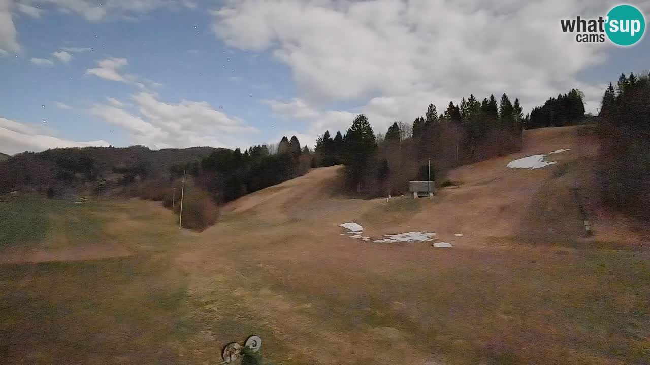 Cámara web Smučišče Senožeta – Estación de esquí en Srednja Vas cerca de Bohinj