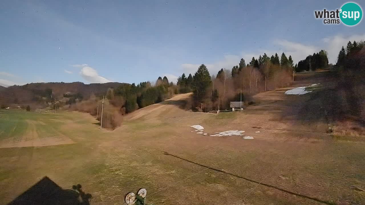 Webcam Smučišče Senožeta – Stazione sciistica a Srednja Vas vicino Bohinj