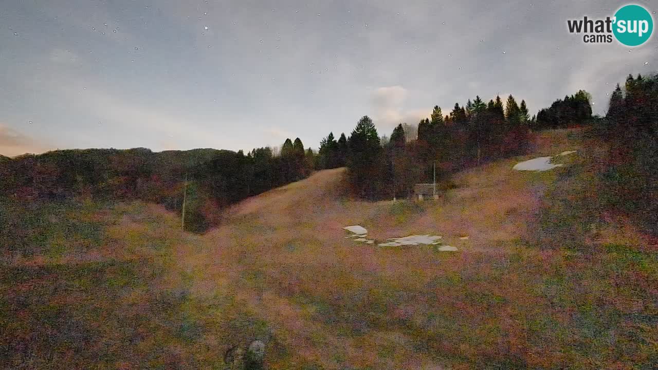 Cámara web Smučišče Senožeta – Estación de esquí en Srednja Vas cerca de Bohinj