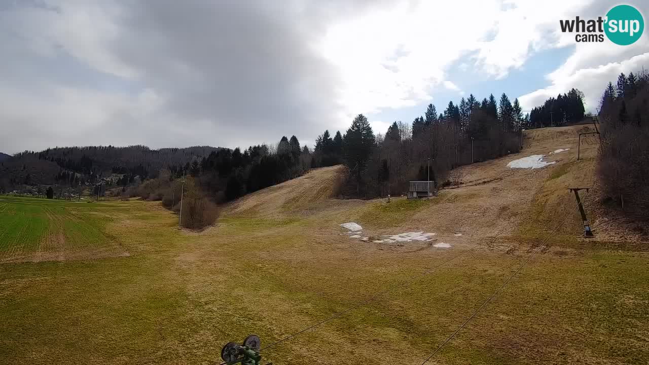 Webcam Smučišče Senožeta – Station de ski à Srednja Vas près de Bohinj