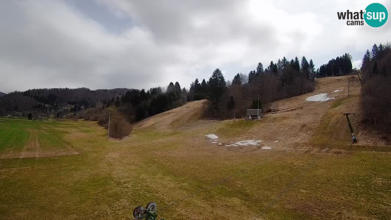 Webcam Smučišče Senožeta – Ski Resort Live View near Bohinj