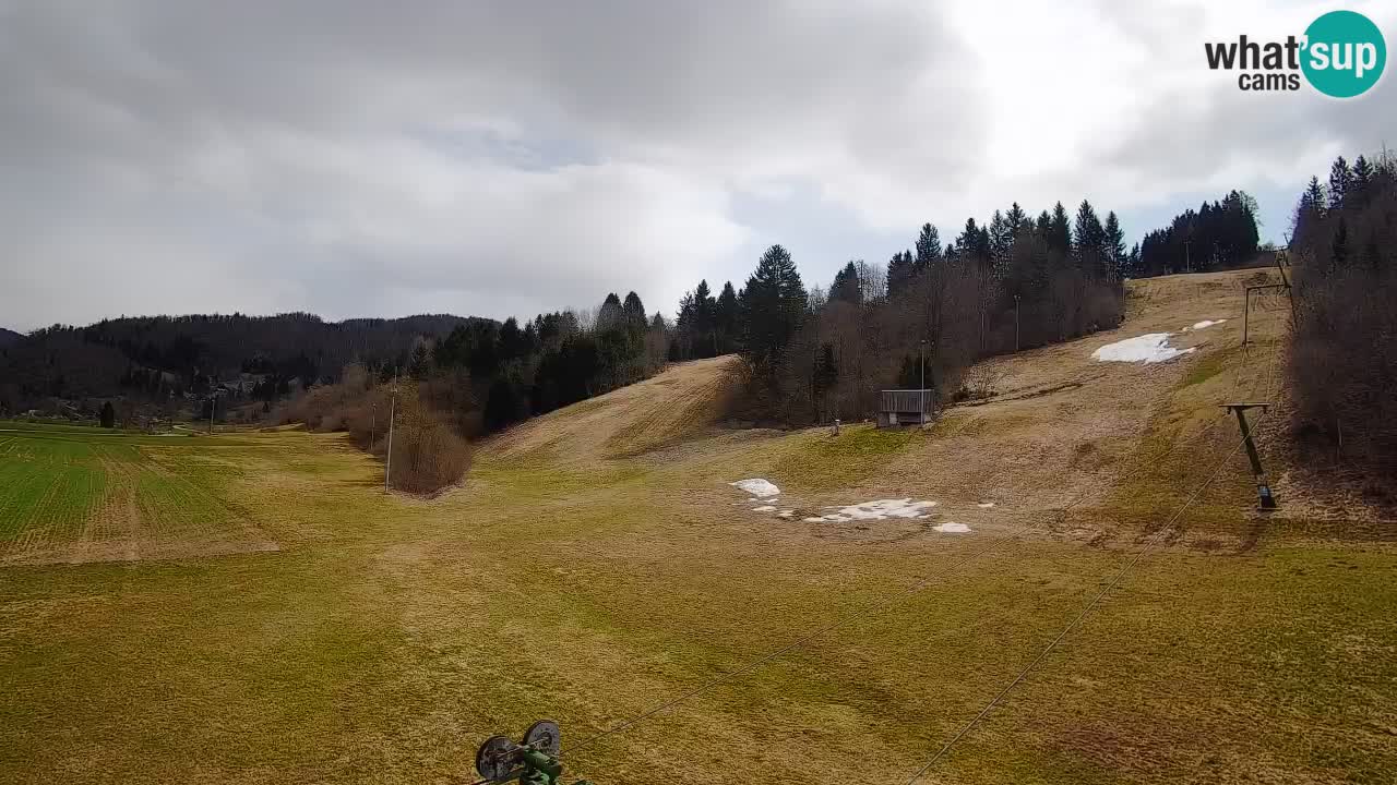 Webcam Smučišče Senožeta – Stazione sciistica a Srednja Vas vicino Bohinj