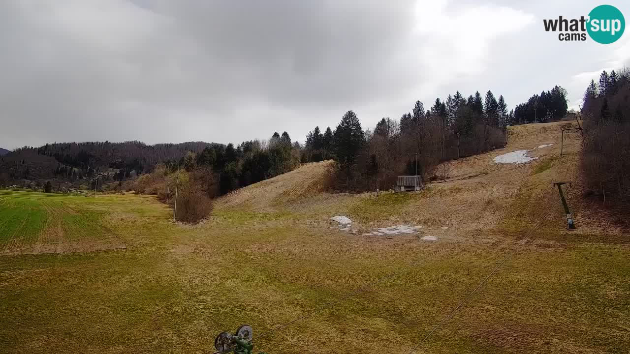 Webcam Smučišče Senožeta – Stazione sciistica a Srednja Vas vicino Bohinj