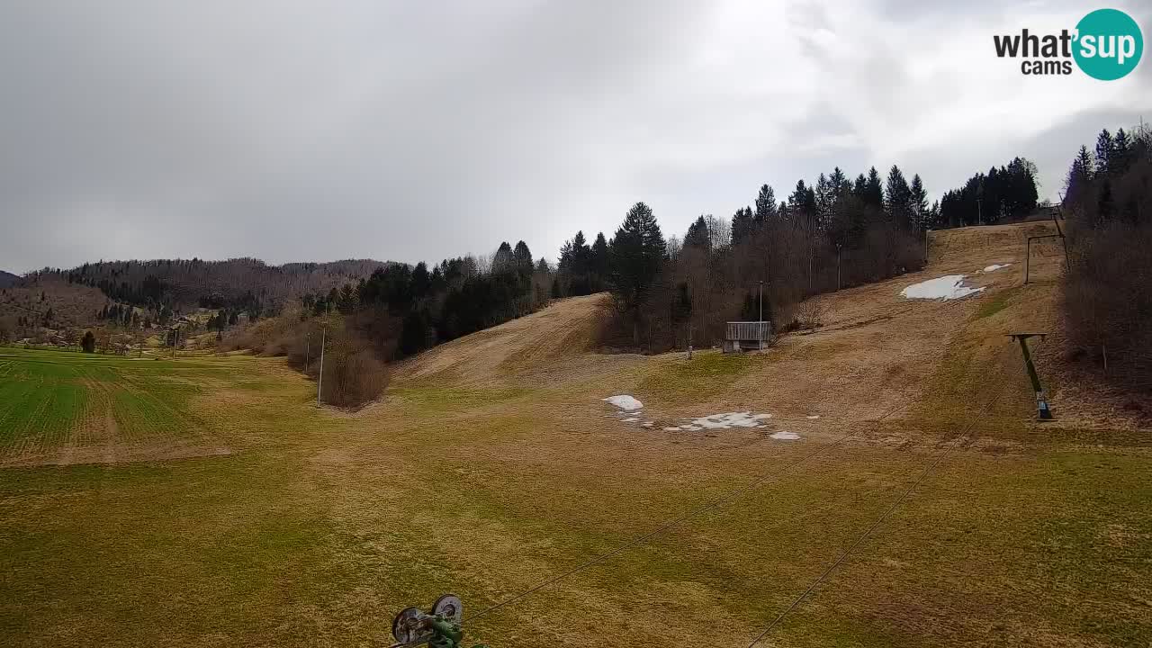 Webcam Smučišče Senožeta – Ski Resort Live View near Bohinj