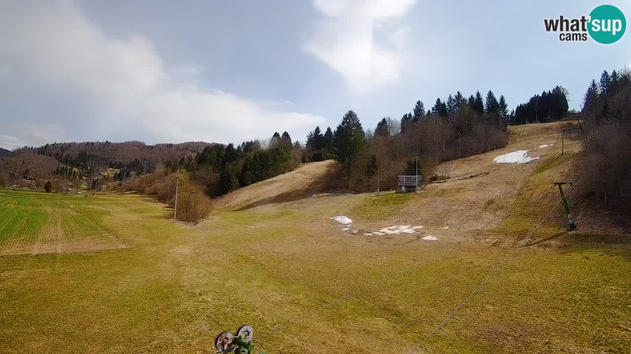 Webcam Smučišče Senožeta – Stazione sciistica a Srednja Vas vicino Bohinj