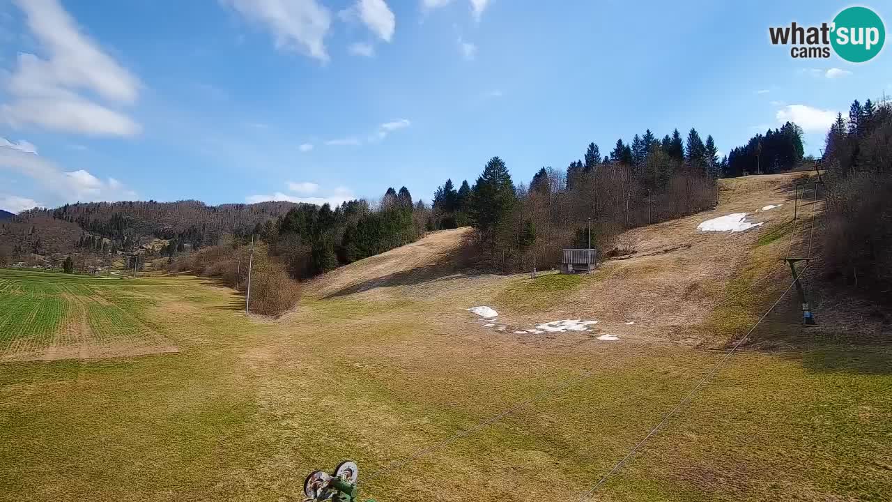 Webcam Smučišče Senožeta – Stazione sciistica a Srednja Vas vicino Bohinj