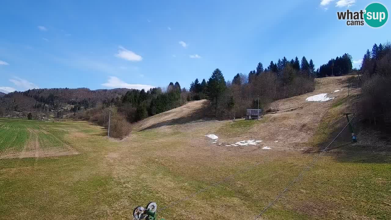 Webcam Smučišče Senožeta – Stazione sciistica a Srednja Vas vicino Bohinj
