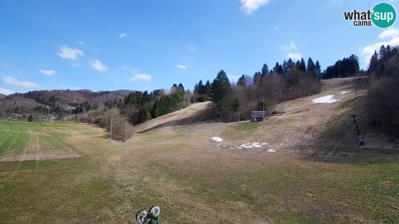 Webcam Smučišče Senožeta – Ski Resort Live View near Bohinj