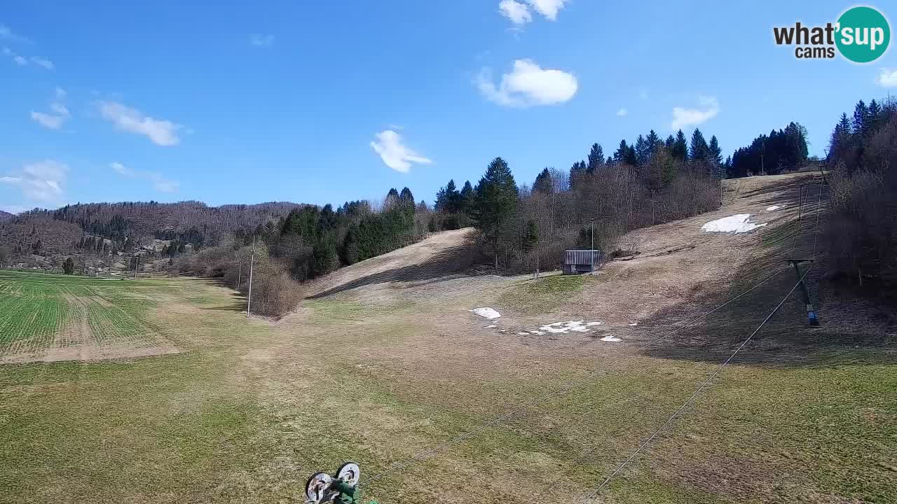 Webcam Smučišče Senožeta – Ski Resort Live View near Bohinj