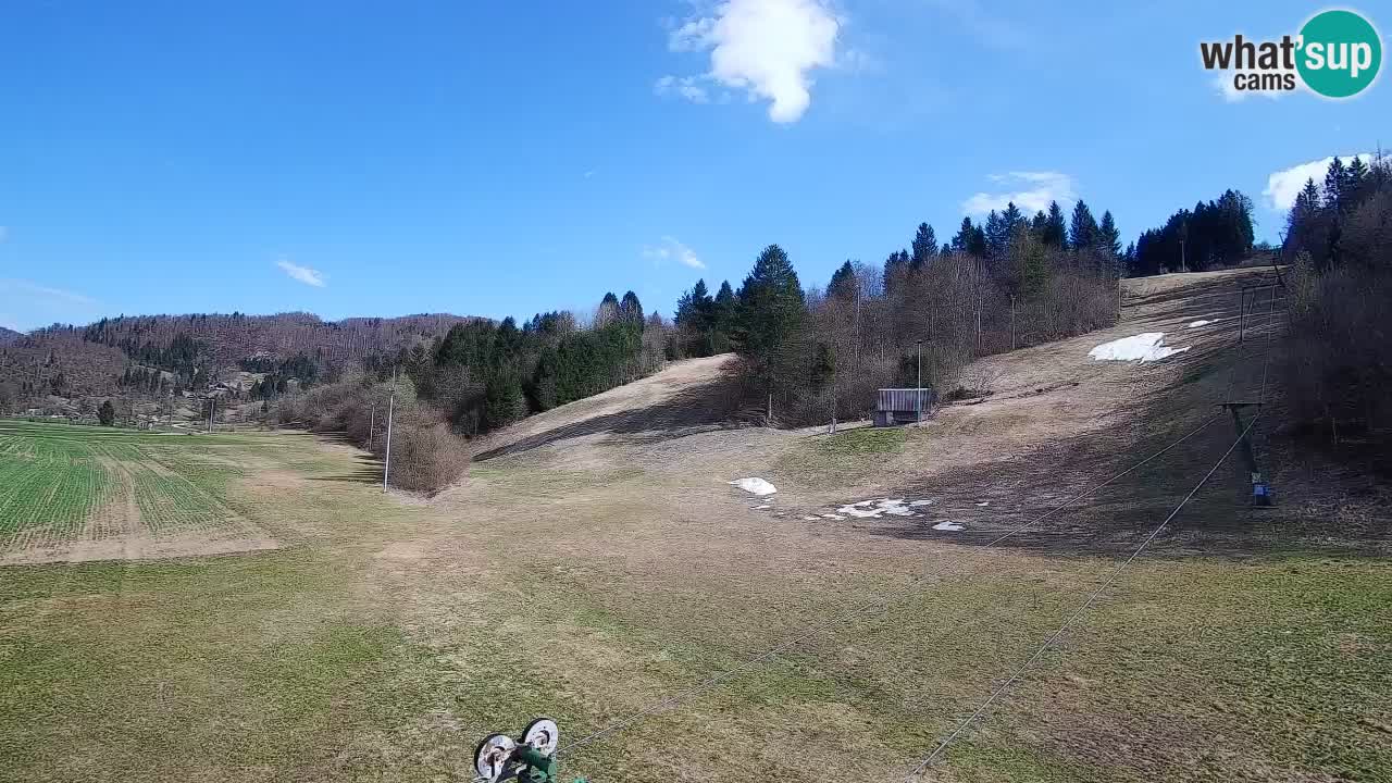 Spletna kamera Smučišče Senožeta – smučarsko središče v Srednji vasi pri Bohinju
