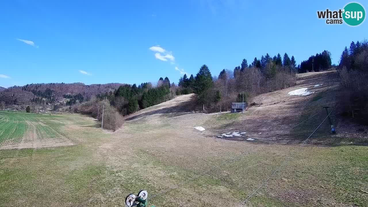 Webcam Smučišče Senožeta – Stazione sciistica a Srednja Vas vicino Bohinj