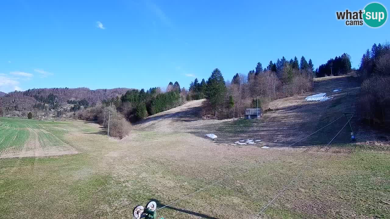 Webcam Smučišče Senožeta – Ski Resort Live View near Bohinj