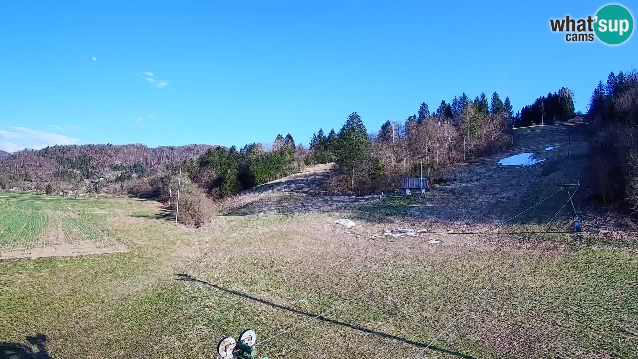 Webcam Smučišče Senožeta – Stazione sciistica a Srednja Vas vicino Bohinj