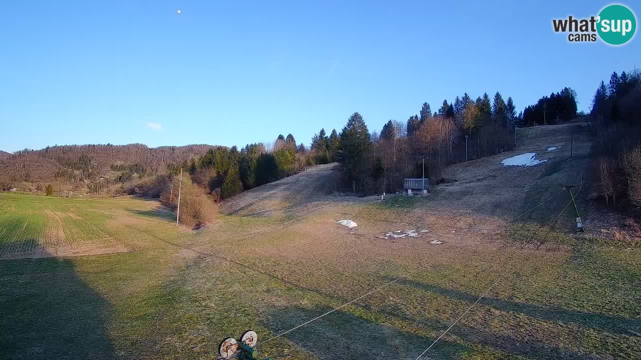 Web kamera Smučišče Senožeta – Skijalište u Srednjoj Vasi kod Bohinja