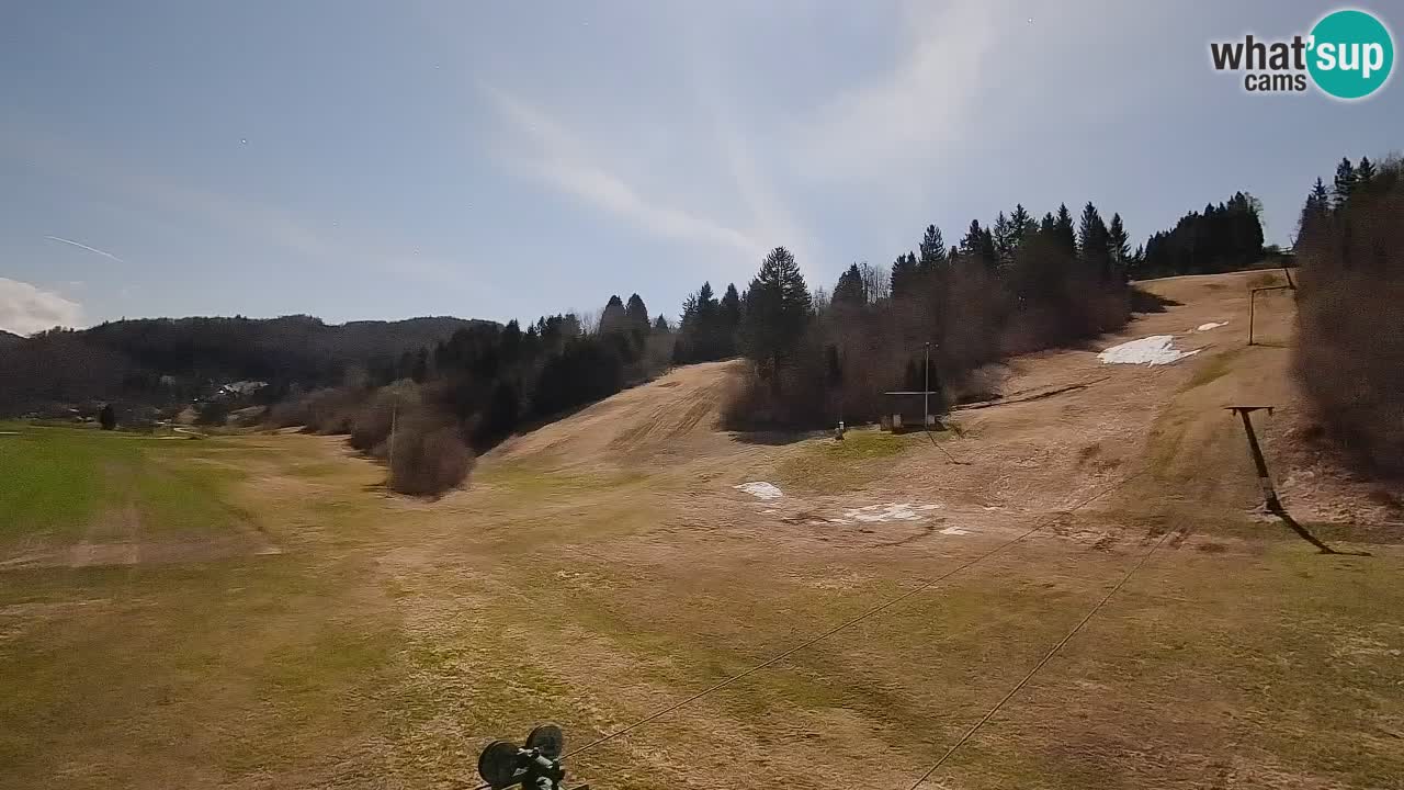 Webcam Smučišče Senožeta – Stazione sciistica a Srednja Vas vicino Bohinj