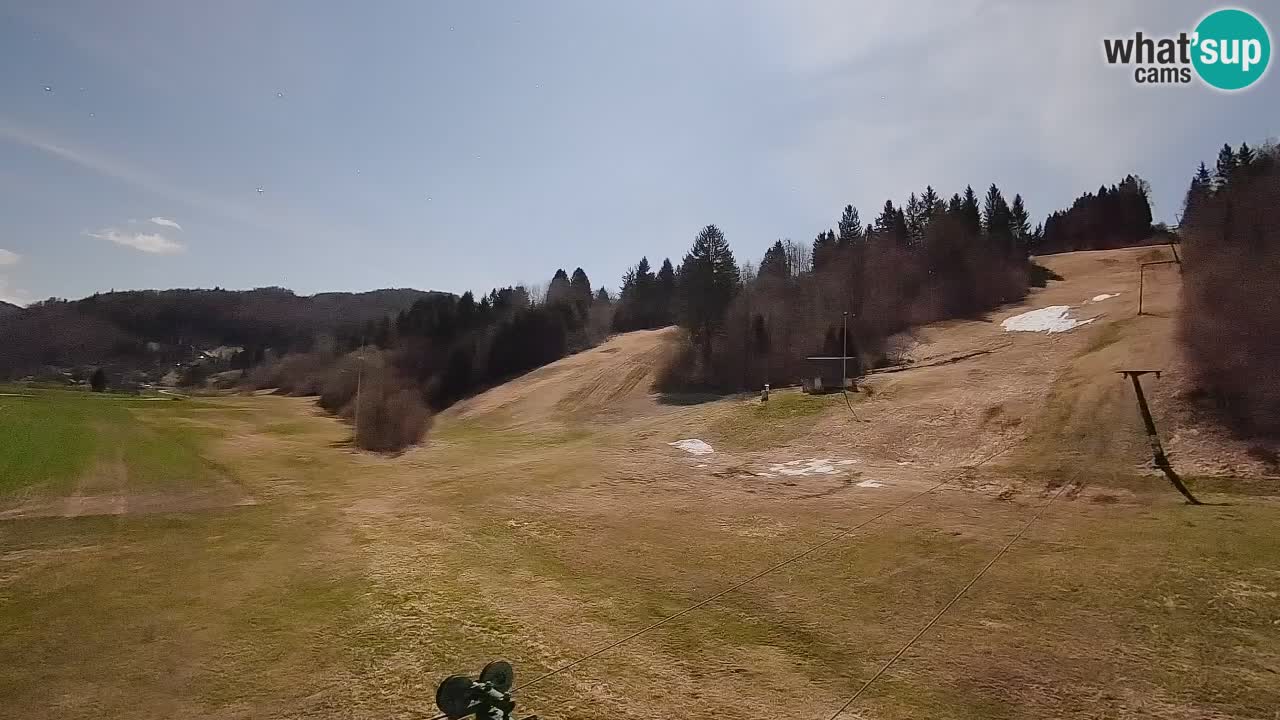 Webcam Smučišče Senožeta – Ski Resort Live View near Bohinj