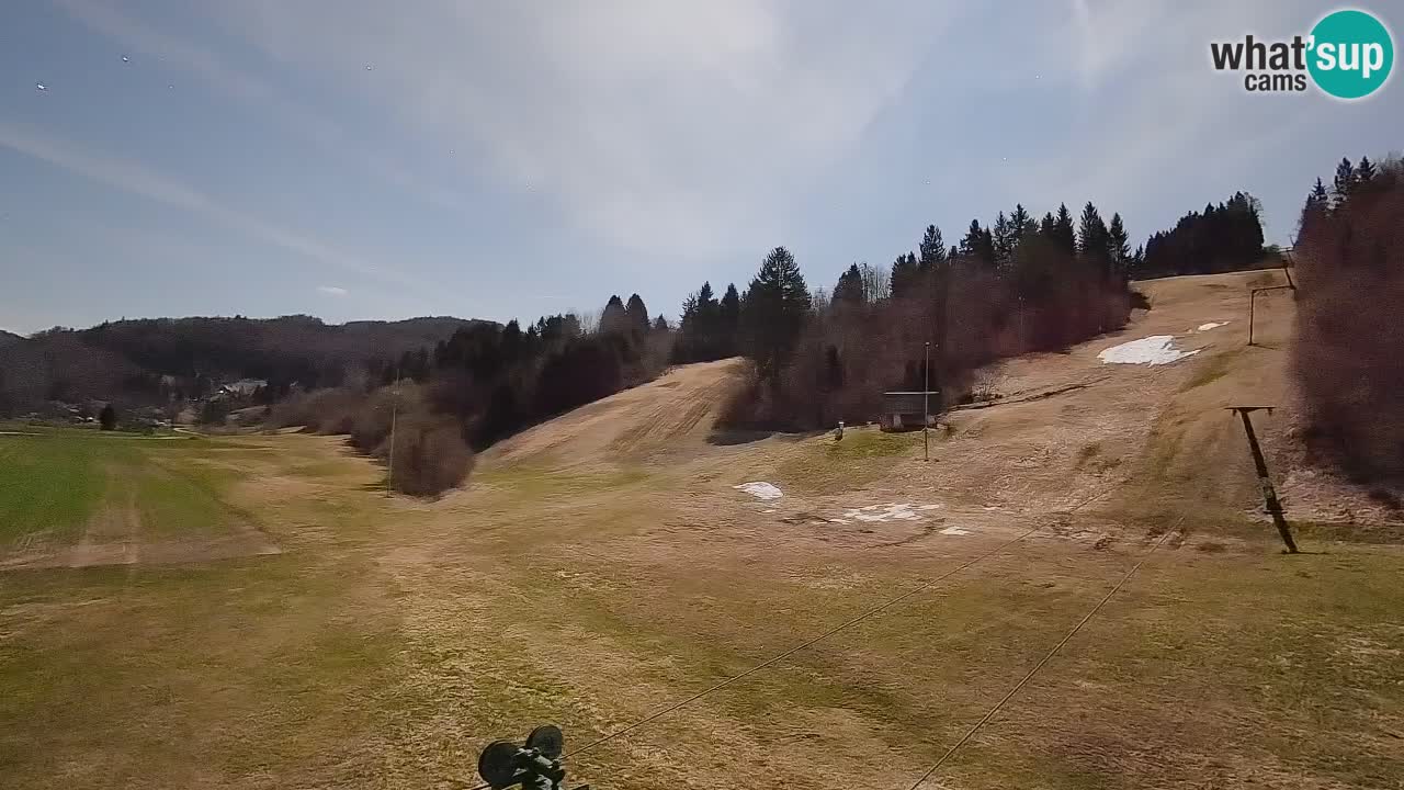 Webcam Smučišče Senožeta – Station de ski à Srednja Vas près de Bohinj