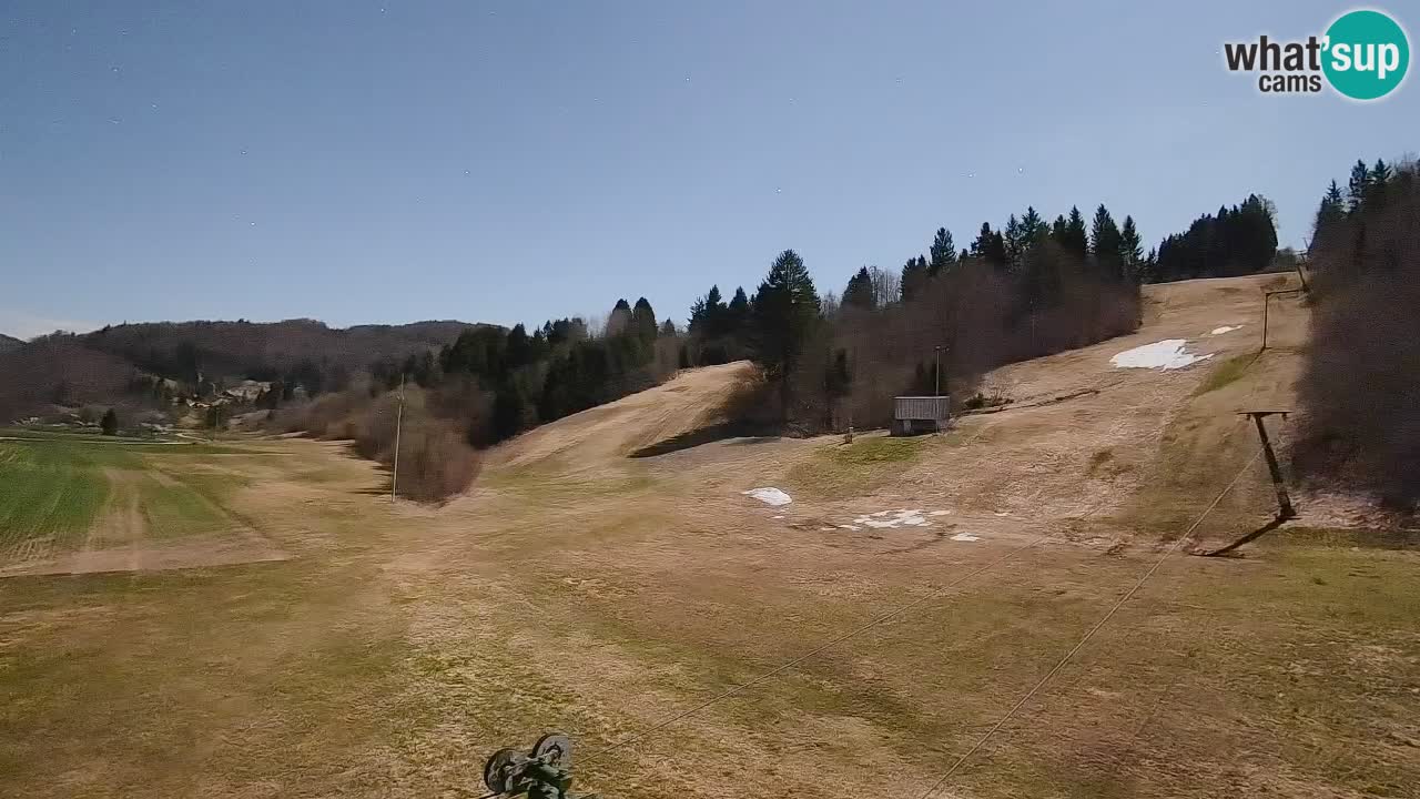 Webcam Smučišče Senožeta – Ski Resort Live View near Bohinj