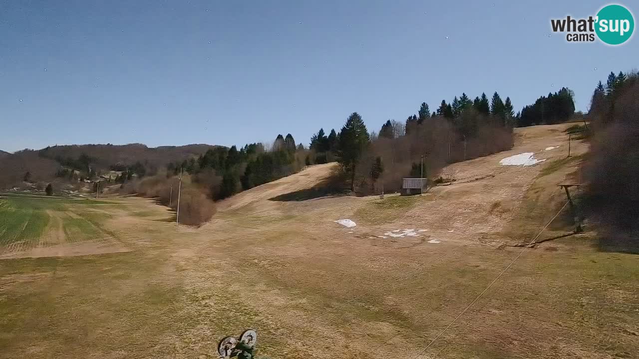 Webcam Smučišče Senožeta – Ski Resort Live View near Bohinj