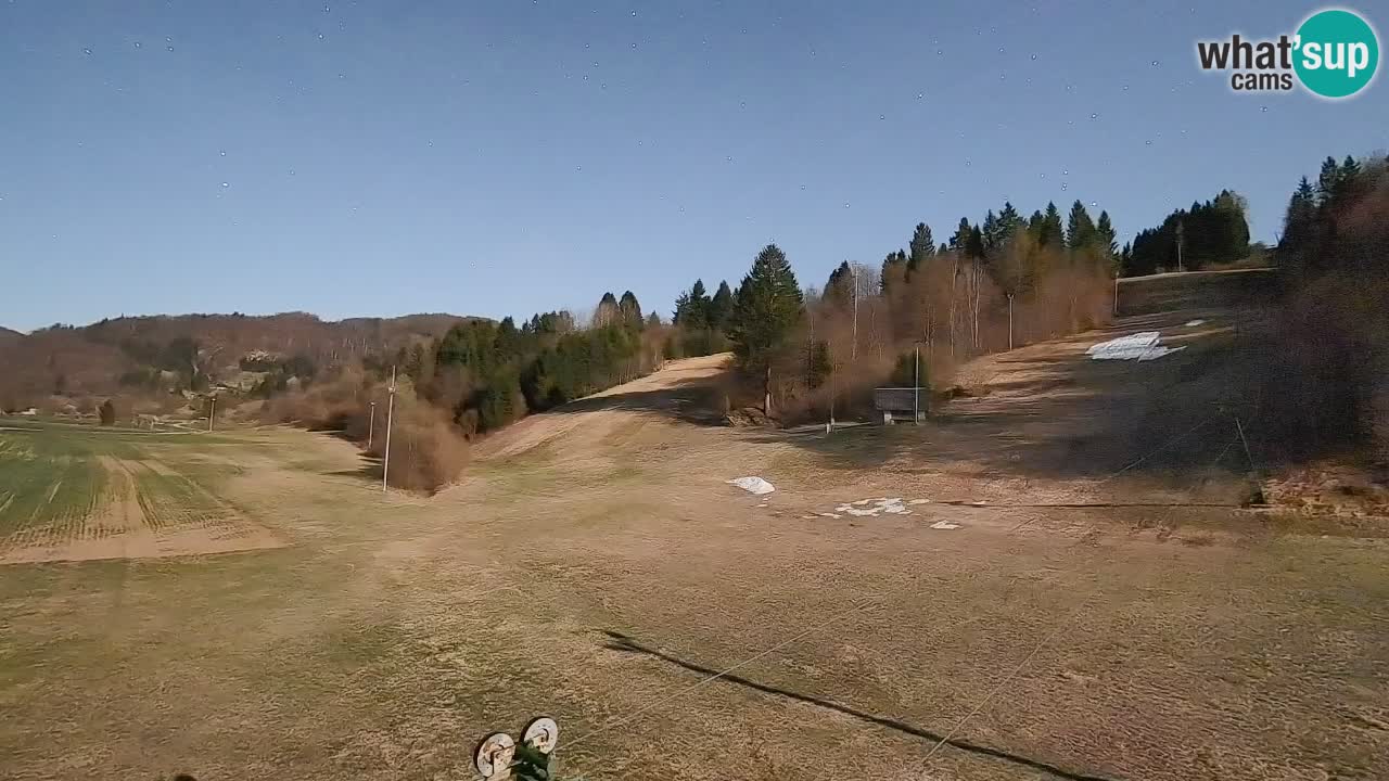 Webcam Smučišče Senožeta – Ski Resort Live View near Bohinj