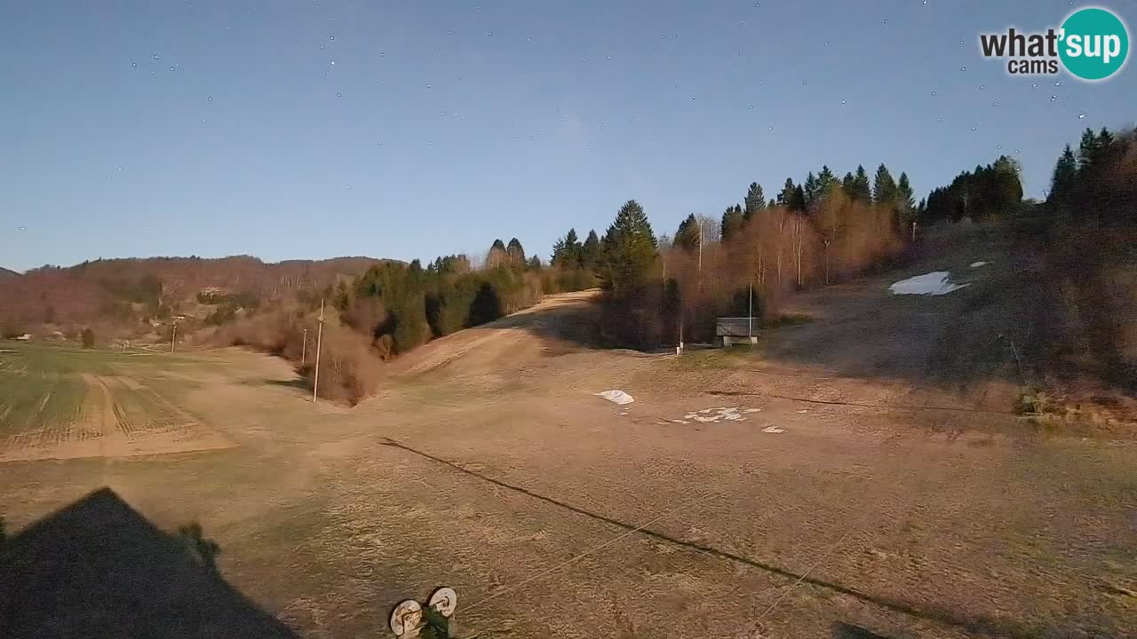 Webcam Smučišče Senožeta – Stazione sciistica a Srednja Vas vicino Bohinj
