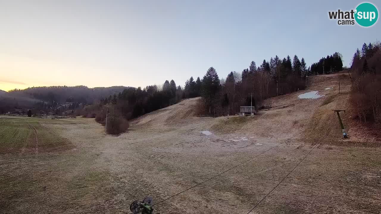 Webcam Smučišče Senožeta – Ski Resort Live View near Bohinj