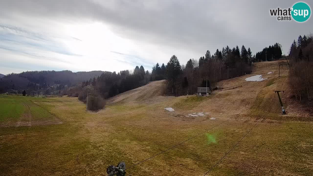 Webcam Smučišče Senožeta – Stazione sciistica a Srednja Vas vicino Bohinj