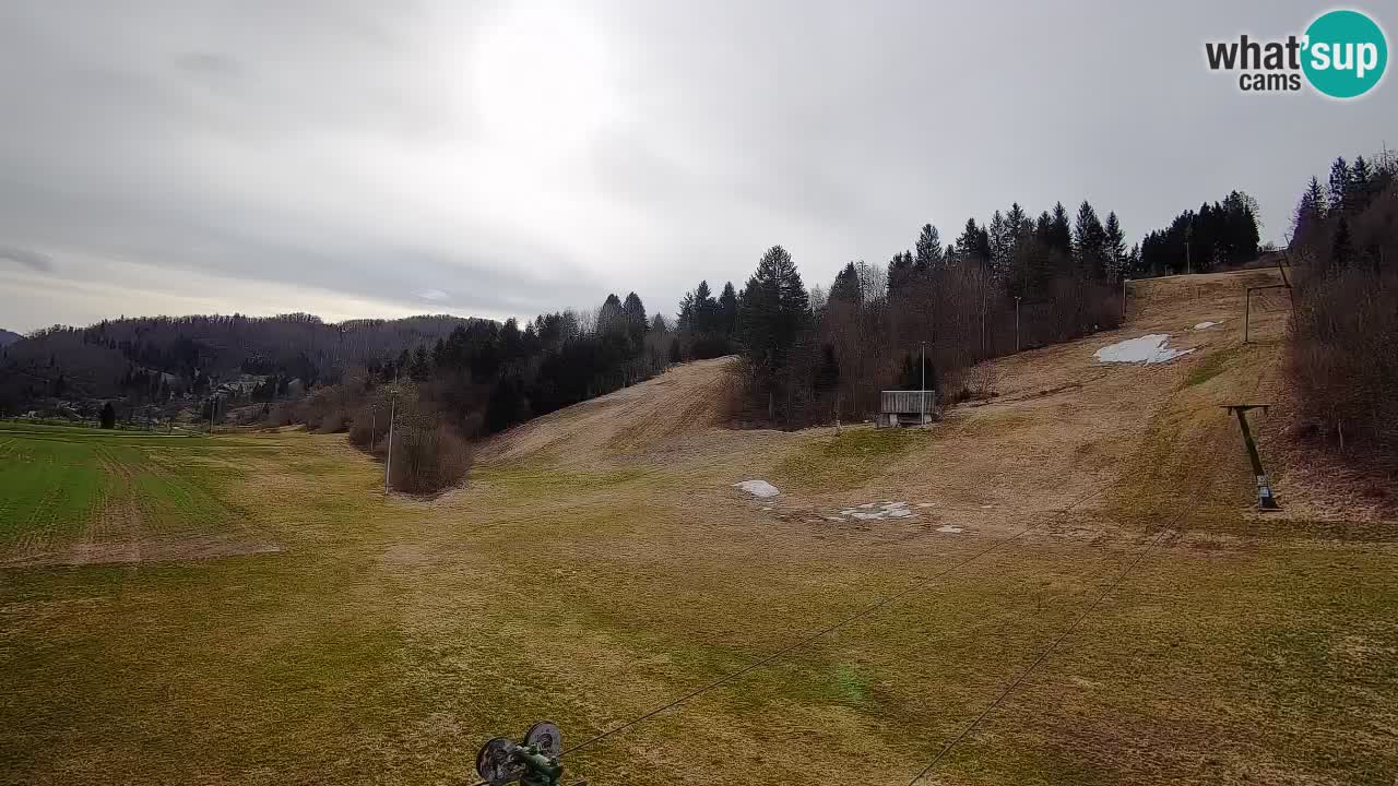 Webcam Smučišče Senožeta – Stazione sciistica a Srednja Vas vicino Bohinj