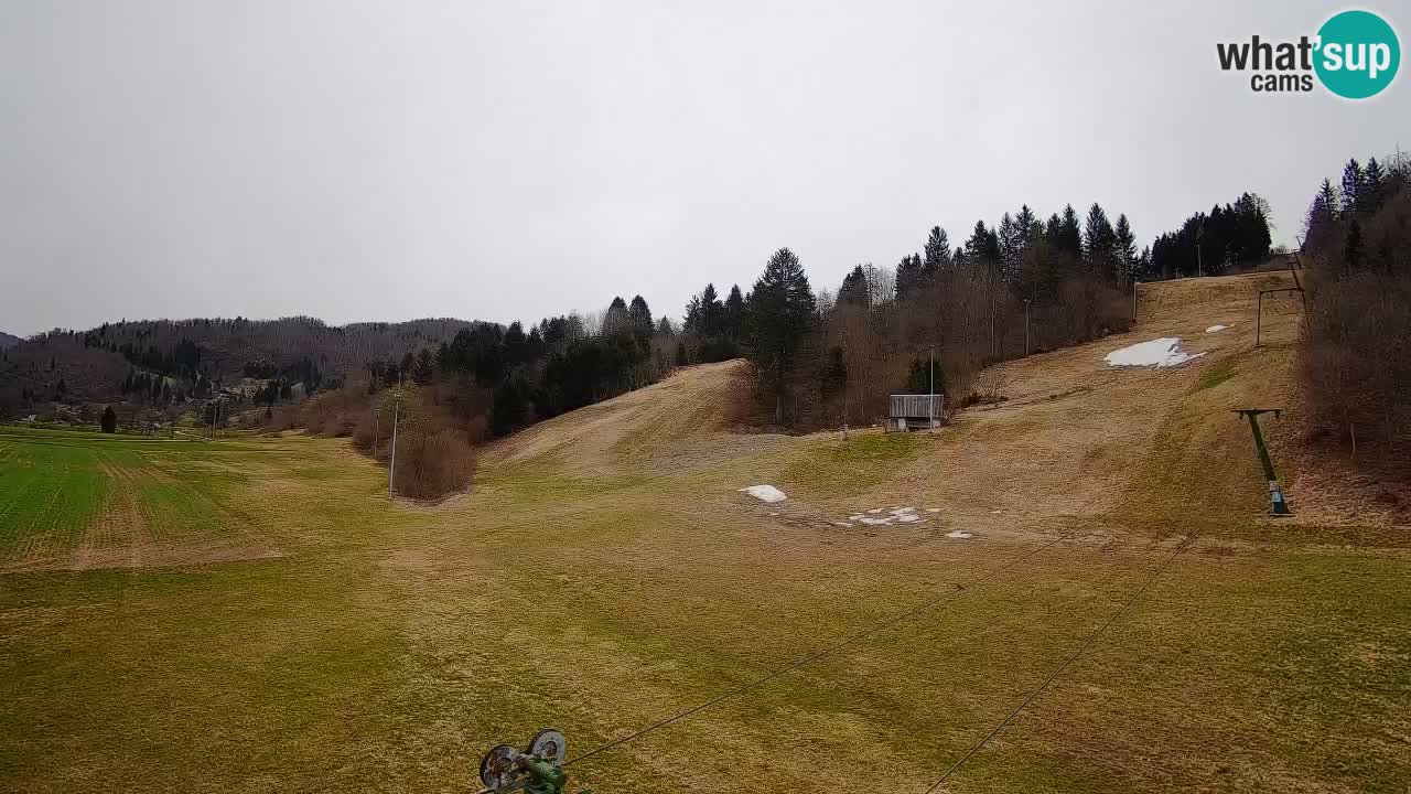 Webcam Smučišče Senožeta – Stazione sciistica a Srednja Vas vicino Bohinj