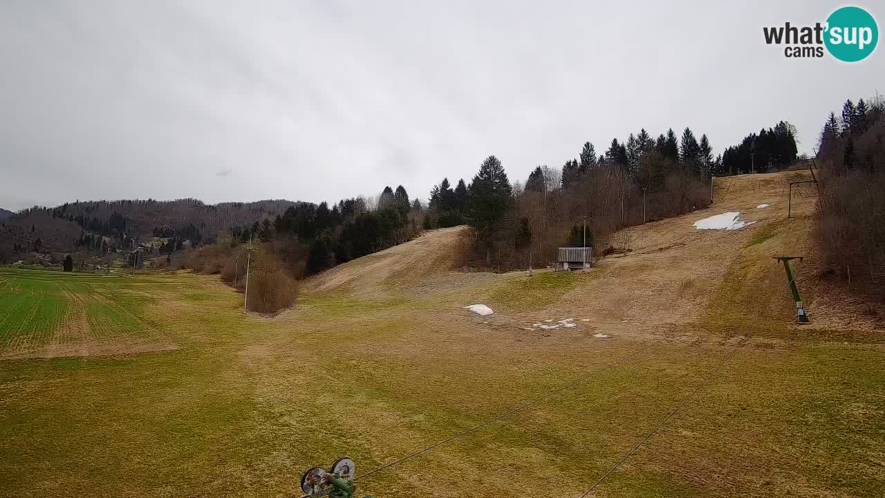 Webcam Smučišče Senožeta – Stazione sciistica a Srednja Vas vicino Bohinj