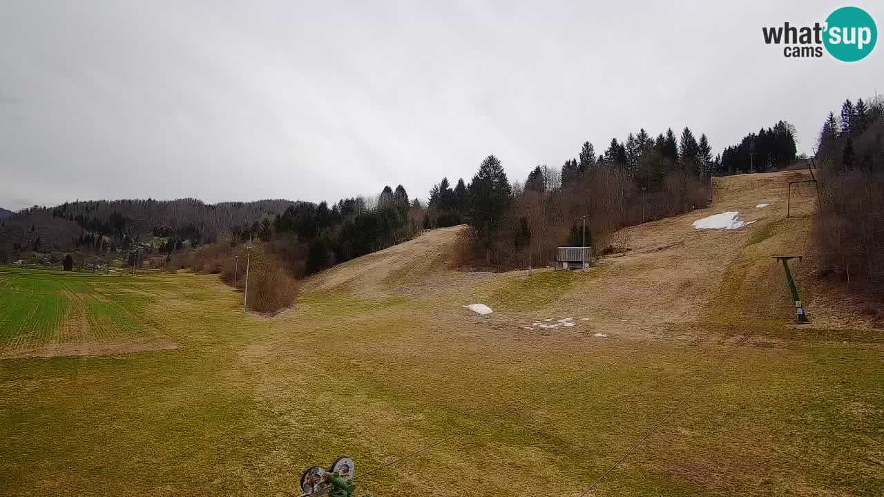 Spletna kamera Smučišče Senožeta – smučarsko središče v Srednji vasi pri Bohinju