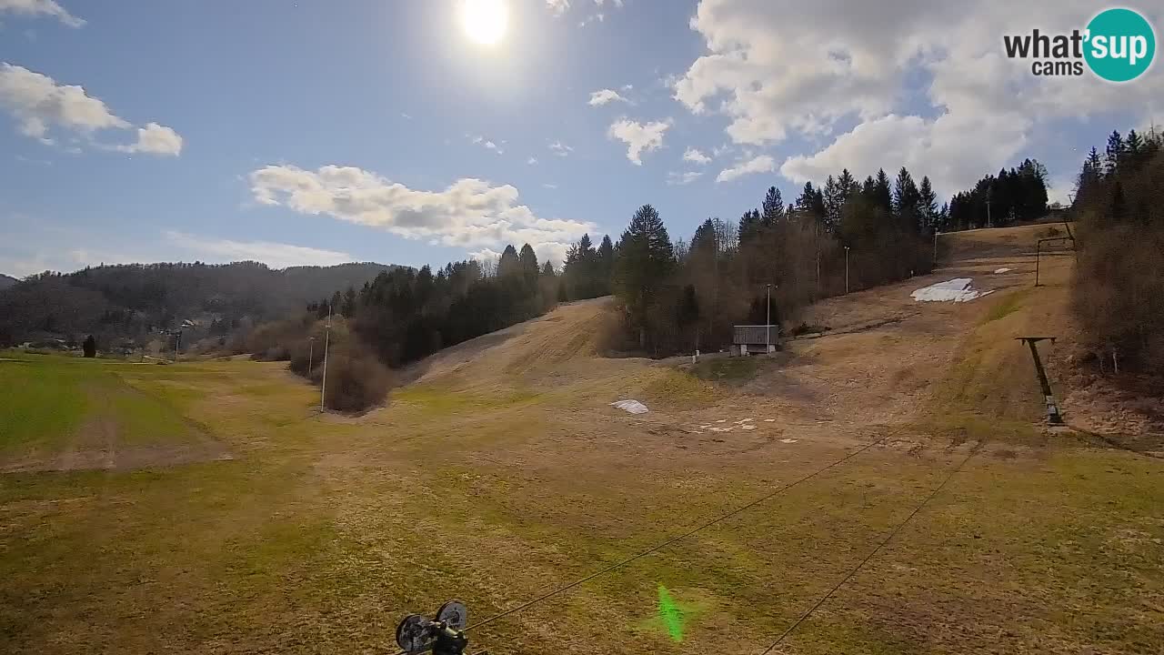 Webcam Smučišče Senožeta – Ski Resort Live View near Bohinj