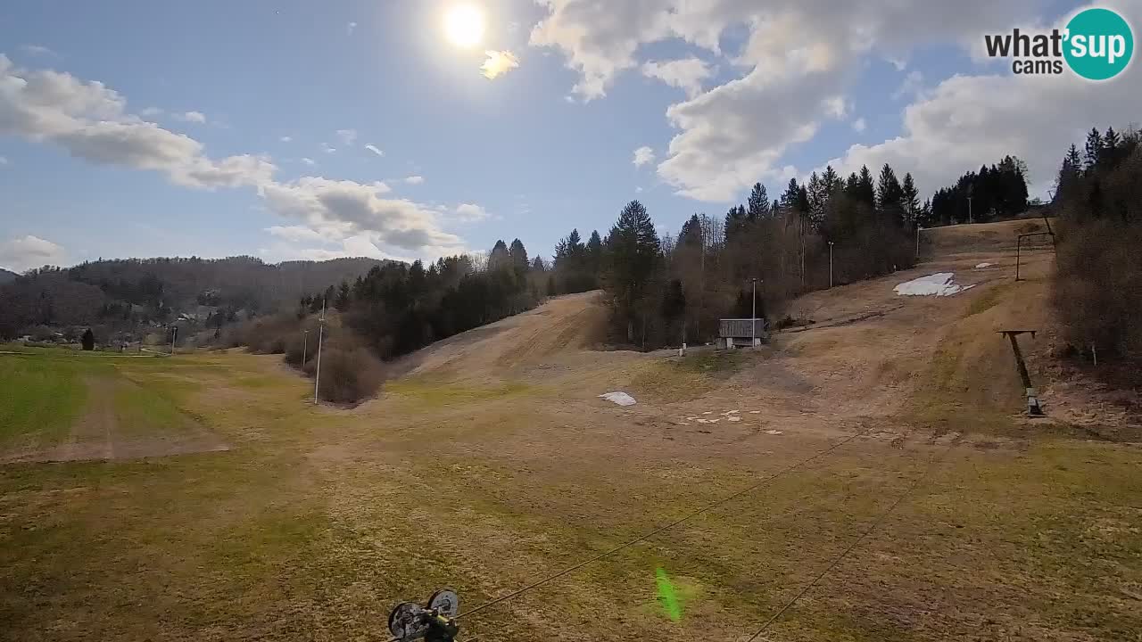 Webcam Smučišče Senožeta – Ski Resort Live View near Bohinj