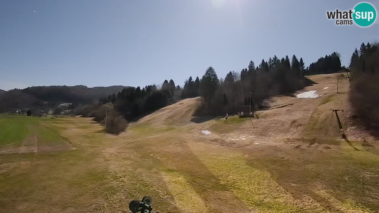 Webcam Smučišče Senožeta – Ski Resort Live View near Bohinj