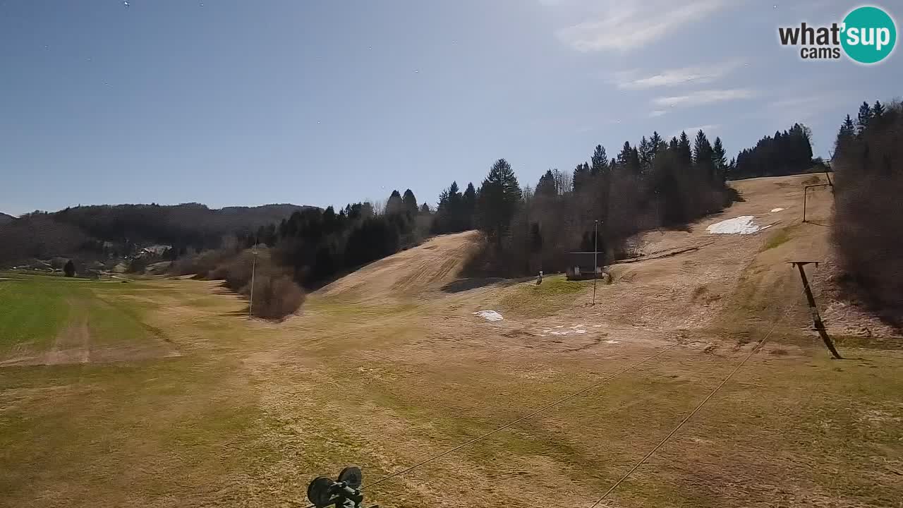 Web kamera Smučišče Senožeta – Skijalište u Srednjoj Vasi kod Bohinja