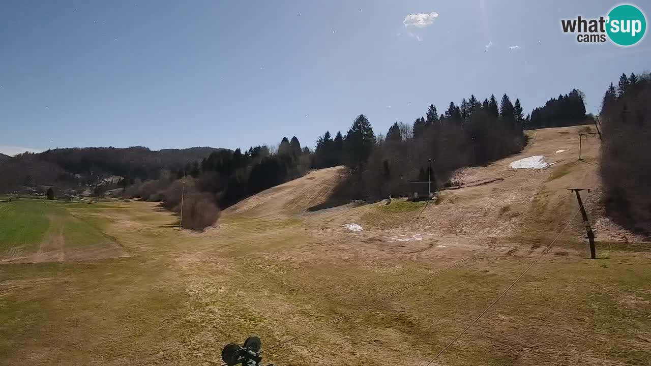 Webcam Smučišče Senožeta – Ski Resort Live View near Bohinj